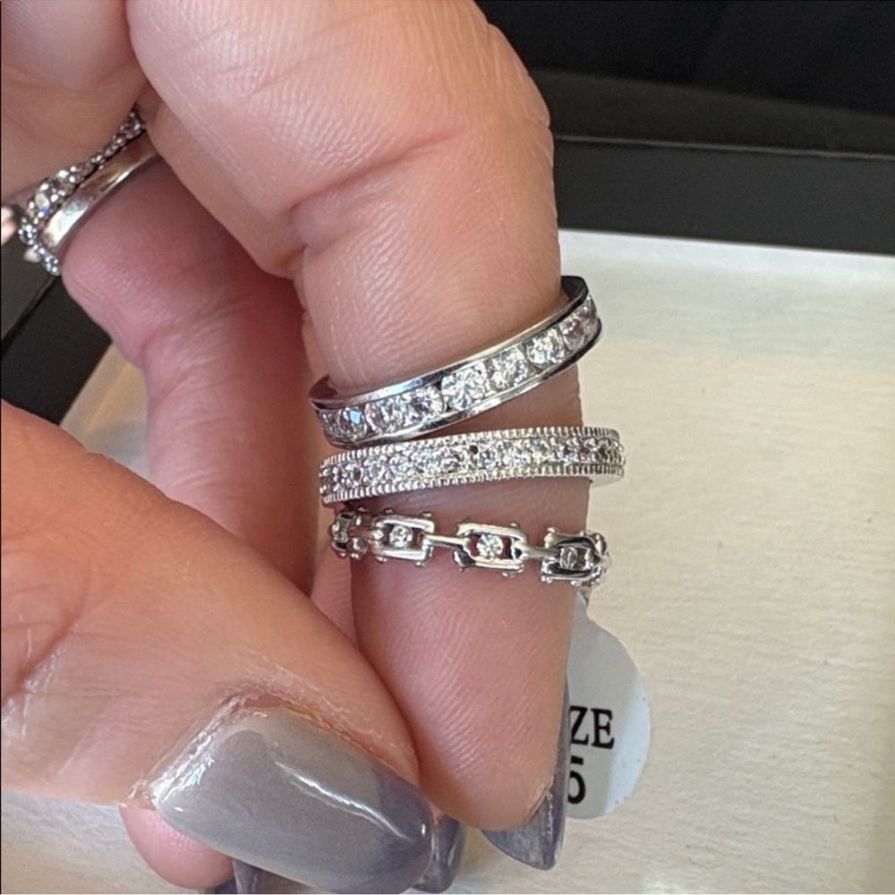 Freida Rothman Silver Stacking Ring
